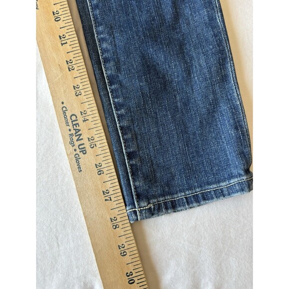 AG Adriano Goldschmied Jeans Womens 26 Stevie Ankle Slim Straight Distressed - Picture 11 of 11